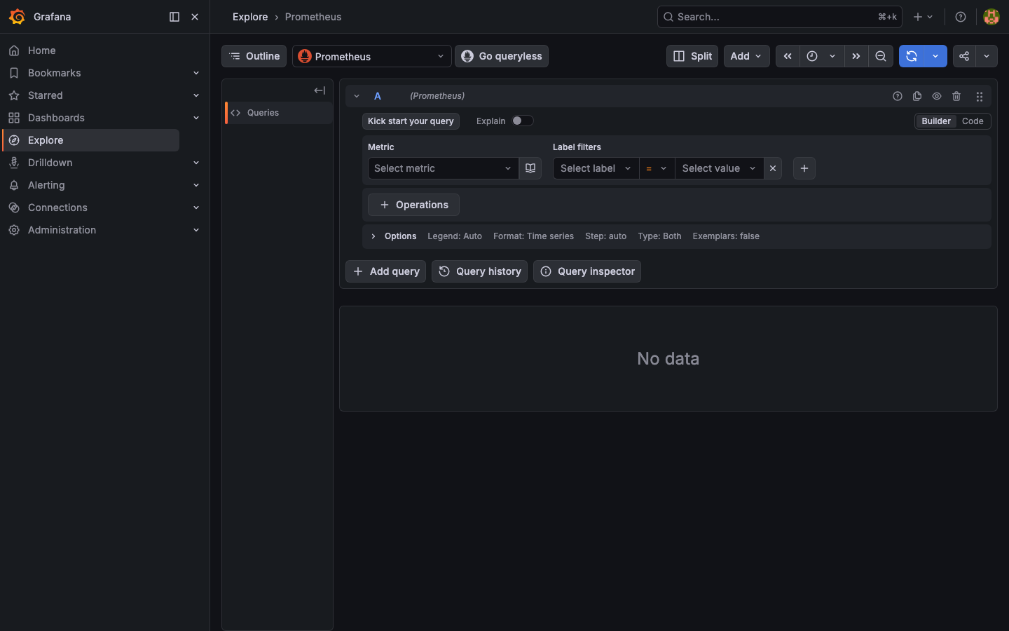 Grafana Explore Loki