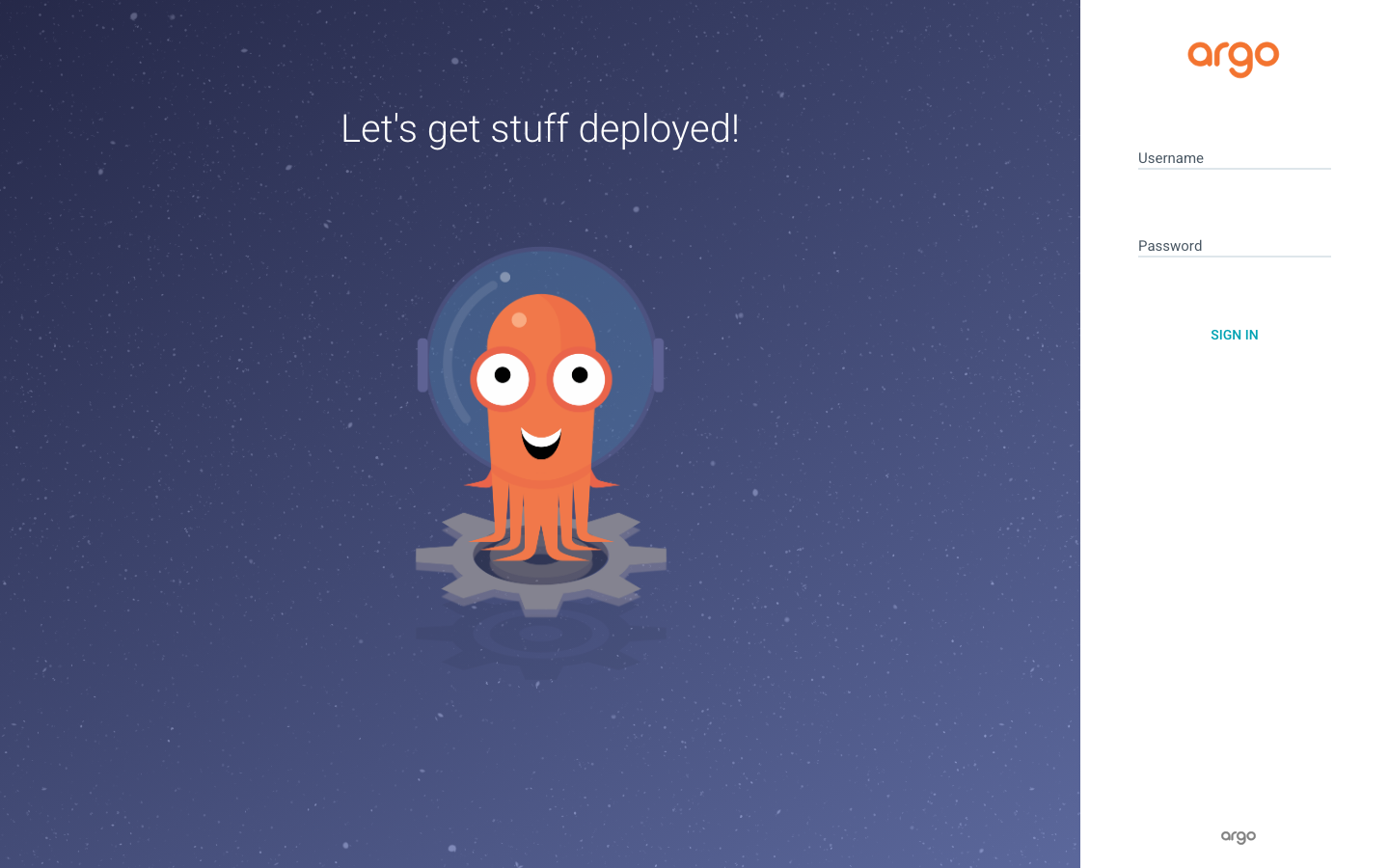 ArgoCD login